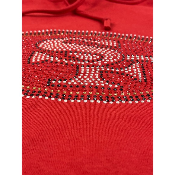 San Francisco 49ers Rhinestone Cropped Hoodie Women's XXL - Picture 4 of 10